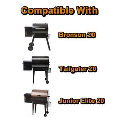 Heat Baffle Grill Replacement for Traeger Tailgater 20, BBQ155, BBQ055 – Pellet