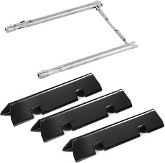 Spirit E210 Grill Replacement Parts 7635 Flavorizer Bars 69785 Burners for Weber
