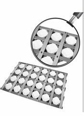 18.125″ Grill Burners Grill Briquette Tray For Alfresco ALX2-30C, ALX2-42C