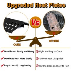 DGH450CRP Heat Shield For Dyna Glo 4 Burner Grill Replacement Heat Plate
