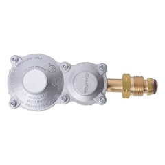 2-Stage Propane Gas RV Regulator with POL Valve Connection