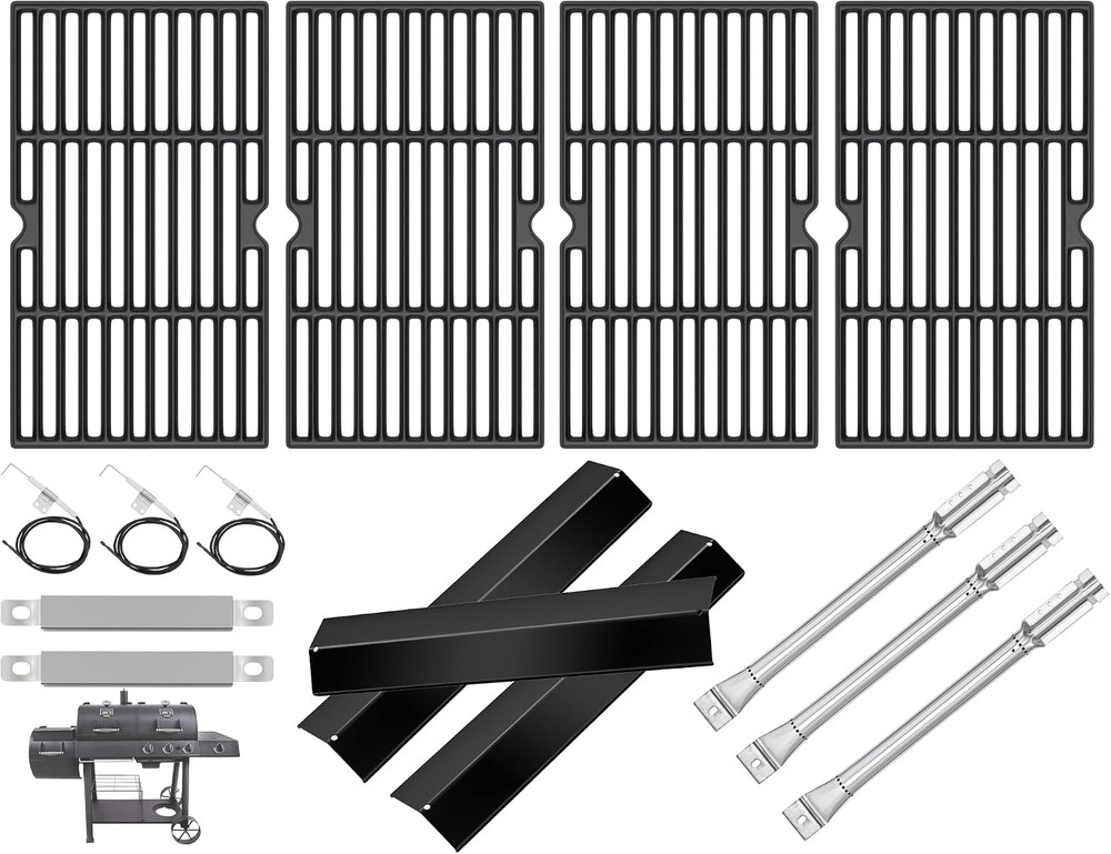 Grill Replacement Parts for Oklahoma Joe’S Longhorn Combo 3 Burner Charcoal/Gas