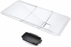 Uniflasy Universal Grease Tray with Catch Pan Fits Nexgrill, Charbroil, Dynaglo,