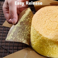 4 Round Baking Liners PTFE Reusable Non-Stick for Home Kitchen Oven Use
