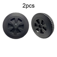 For Charbroil Grill Wheels Replacement 2Pcs 7 Inch Thin Section for BBQ