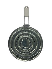 8” Stainless Steel Heat Diffuser Simmer Ring Flame Reducer with Heat-Resistant