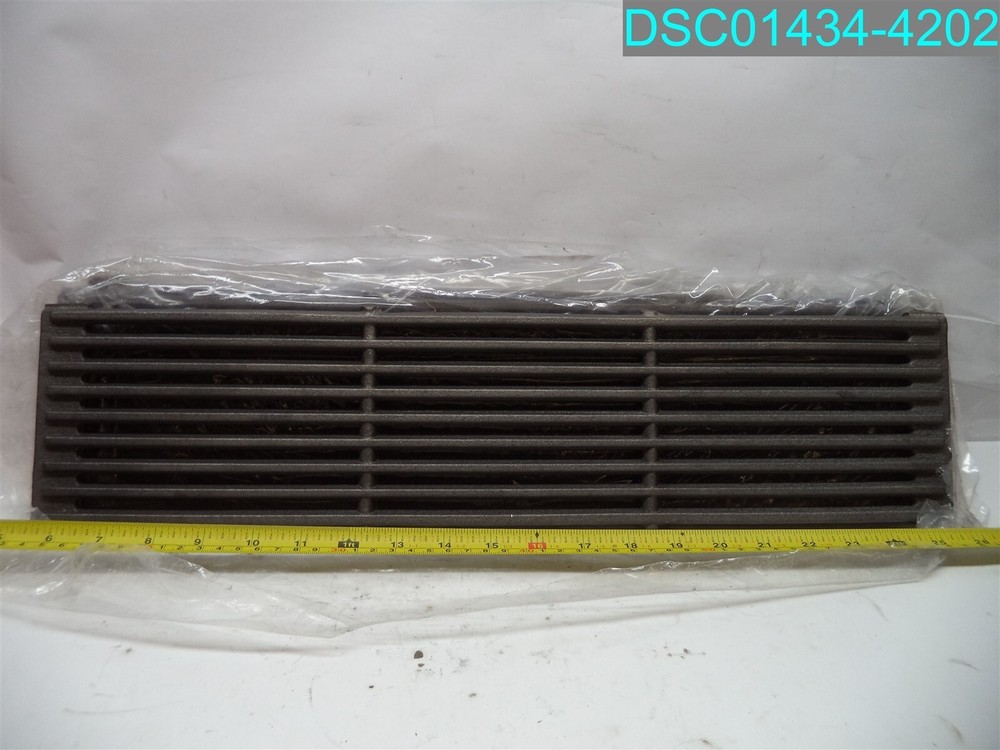 QTY=3: Cast Iron Grill Top Grate, F01263, 21-1/4 x 5 x 3/4