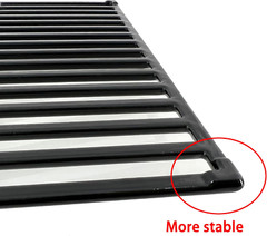 Polished Porcelain Coated Cast Iron Cooking Grid Grates Replacement for Uniflame