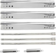 Compatible with Charbroil 3 4 5 6 Burner Gas Grill Heat Plates Burner Tubes C…