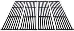 Gas Grill Glossy Finish Porcelain Coated Cast Iron Cooking Grid set (4 pc) 66024