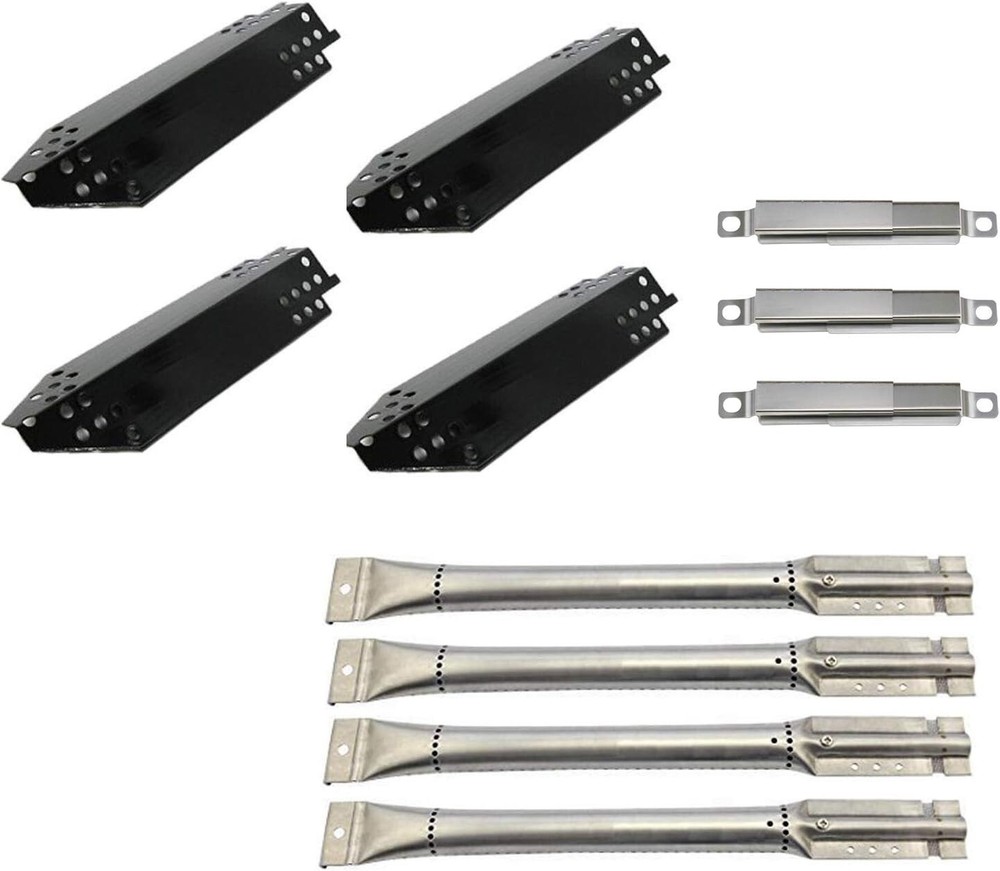 4x Grill Heat Plates Burners Replacement for Charbroil for Kenmore Burner Grills
