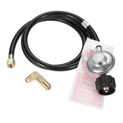 5ft Low Pressure Propane Regulator with 90 Degree Elbow Set for Blackstone Grill