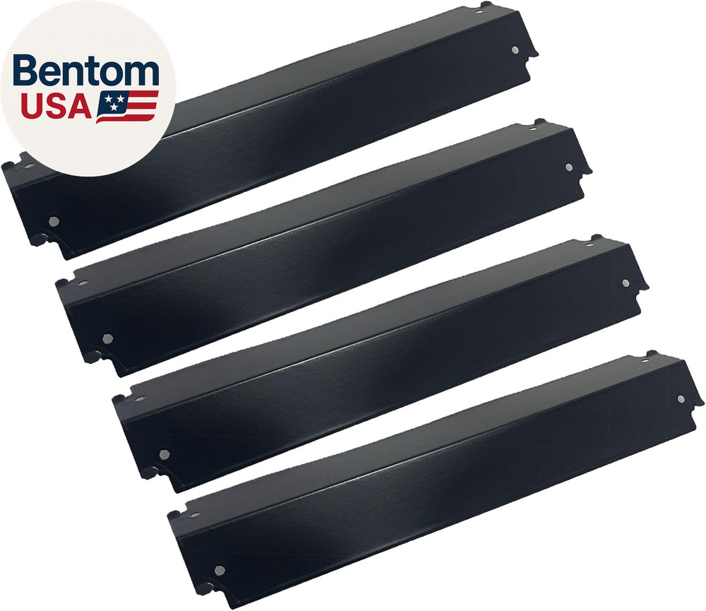 Parts DP125 (4-Pack) Porcelain Steel Heat Shield/Heat Plates 16 “X 3 13/16” Repl