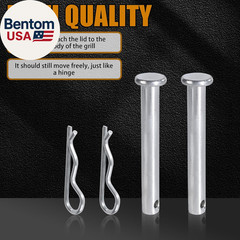 2 Pack Grill Lid Assembly Hardware Kit Compatible with Weber 88206 Grills