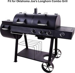 Utheer Grill Parts for Oklahoma Joe’S Longhorn Combo 3-Burner Charcoal/Gas Smoke