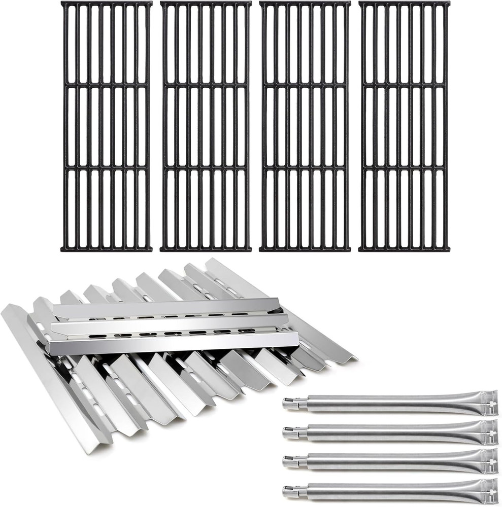 Broil King Grill Replacement Parts Kit Burners Heat Plates Grates Baron 440