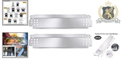 Superior Heat Retention Grill Burner Shields for Nexgrill 2-Burner – 2-Pack