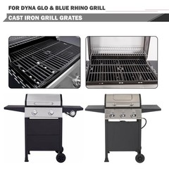 Grill Grates Replacement Fits Dyna Glo 3 Burner DGF350CSP Model 70-01-634