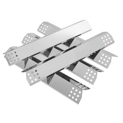 16″ Grill Heat Plate Shield, Burner Cover Replacement for Jenn-Air 720 Silver