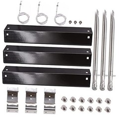 Grill Parts for Chargriller 5050, 5650, 3001, Porcelain Steel With Ignitor