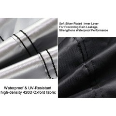 Waterproof Grill Cover for Weber For Q1000 Q2000 Q200 Portable Series BBQ Grill