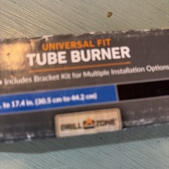 Grill Zone 00363TVN Universal Extendable Stainless Steel BBQ Grill Burner Tube