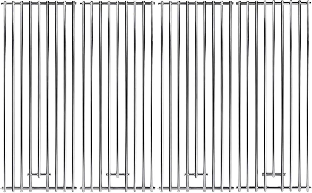 Stainless Steel Cooking Grid Grates 19.25×7.5 Inch for Bull BBQ