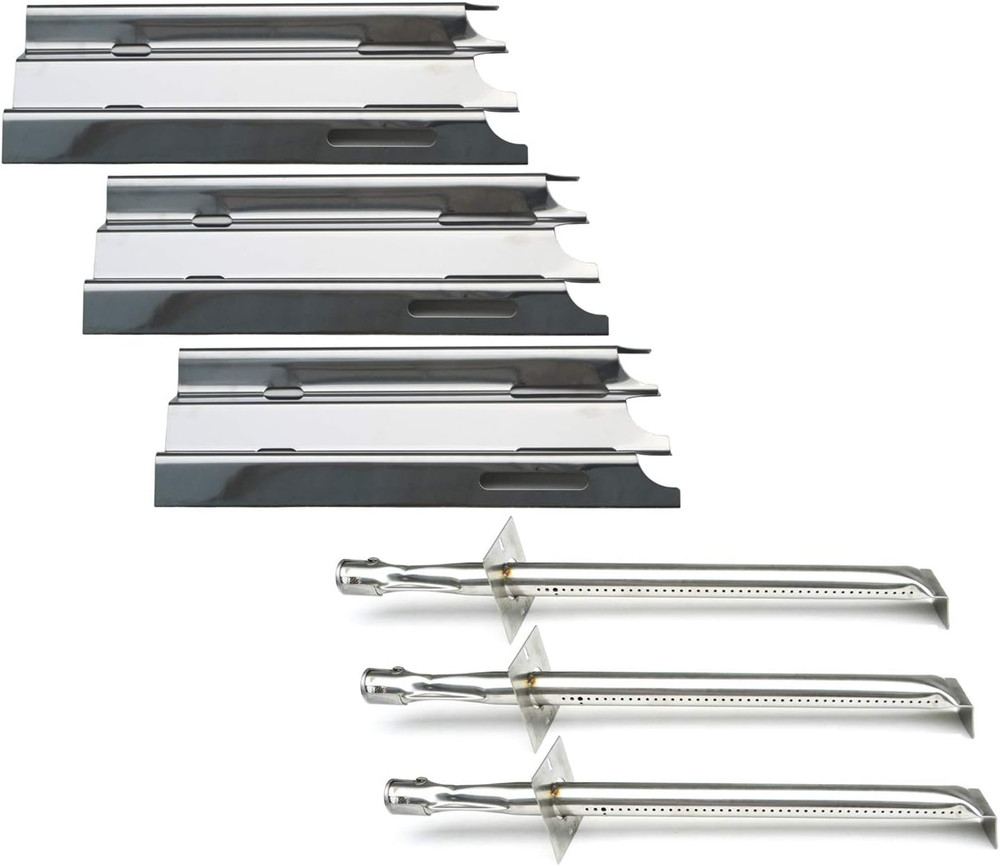 DG205 Vermont Castings Grill Replacement Burners Heat Plates 3 Pack Jenn Air
