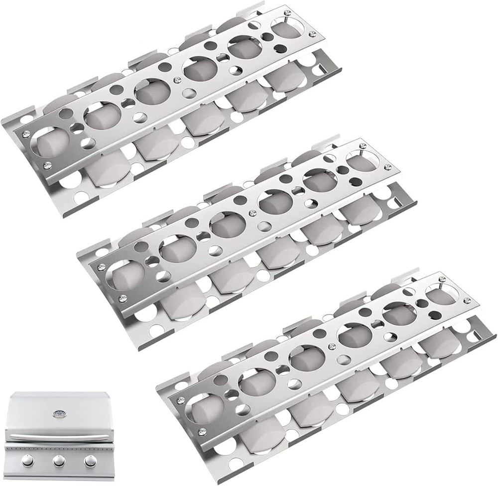 3 PACK 16” Ceramic Briquettes Tray FOR Summerset Sizzler 26 32 40 RJC009P RJC32