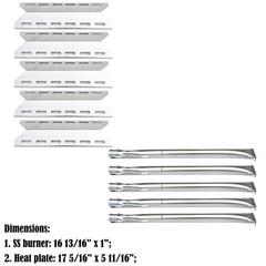Parts Kit DG107 Replacement for Charmglow 720-0234,Nexgrill 720-0033,720-0234…