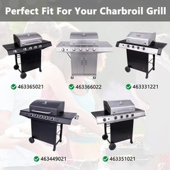 Grill Replacement Parts for Charbroil Performance 4 Burner 463365021 463366022