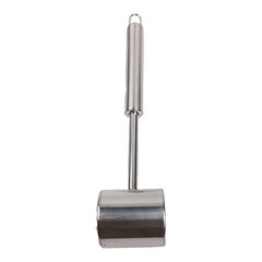 Compact 304 Stainless Steel Meat Tenderizer Hammer for Efficient Cooking