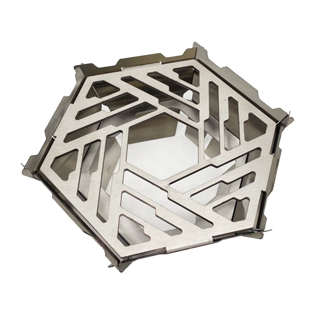 Portable Outdoor Stove Windshield Stainless Steel Camping Cooking Accessory