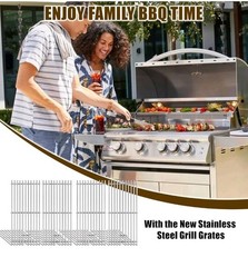 RJC008P Stainless Steel Grill Grates Replacement for RCS 32″ Blaze LTE & Summers