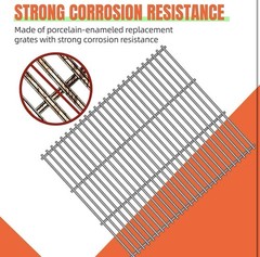 1 Pack 50051 Grill Steel Wire Cooking Grid Rock Grates Replacement Parts for …