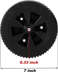 High-Quality 7-Inch Charbroil Grill Wheels – Effortless Mobility Enhancement