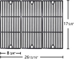 Cast Iron Cooking Grid Grates Gas Grill Replacement for Brinkmann,Dyna Glo Grill