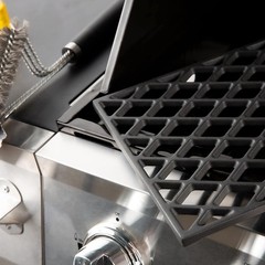 Durable 3 Piece Cast Iron Grates for Enhanced Cooking with Member’s Mark Grill
