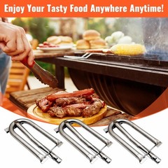 3PACK S13365 Stainless U Shaped Grill Burners for Delta Heat Series B C D DHBQ