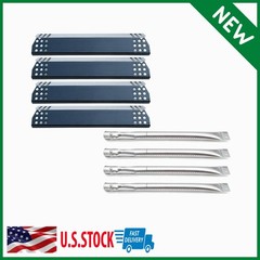Heat Plates Tent Shields Burners For Sunbeam 720-0697 Nexgrill,Grill Master Kit