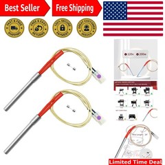 2-Pack Hot Rod Igniter Replacement for Traeger, Pit Boss & Camp Chef Grills