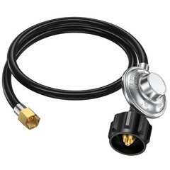 Manguera y Regulador De Gas Propano 4 Pies 3/8 Inch Para Tanque Estufa Cocina