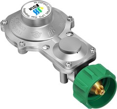 High-Performance 2 Stage Propane Regulator with QCC 1 & 3/8″ NPT Connection
