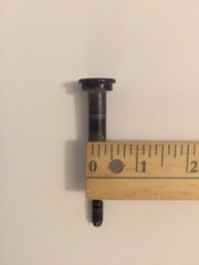Fiesta Gas Grill Snap-in Wheel Axle – Part No. SP11-32 – 3” long