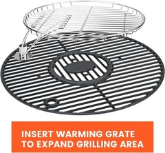 Round Grill Grate 19.5″ for Akorn Kamado Ceramic Grill, Pit Boss K24, Louisiana