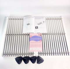 QuliMetal Universal Stainless Steel Cooking Grates Replacement BBQ Grill New