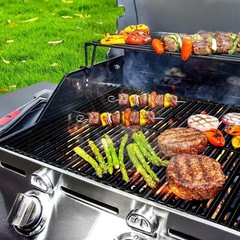 17″ Charbroil Grill Grates – Heavy-Duty, Non-Stick Cast Iron for Perfect Marks