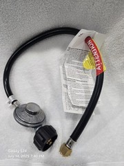 Propane Gas Grill Regulator/Hose, for Weber,sCharbroil,Nexgrill & More,(see Disc