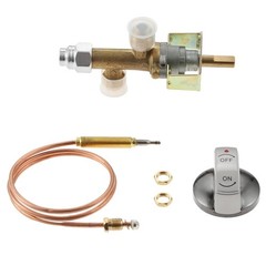 1Set 50000 BTU Low Pressure Fireplace Control Valve with Thermocouple Kit