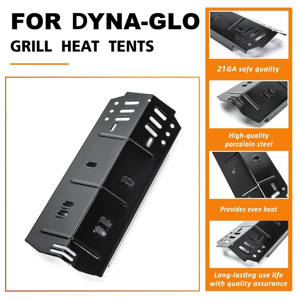 (3) Grill Replacement for Porcelain Steel Heat Plates Dyna glo DGH353CRP